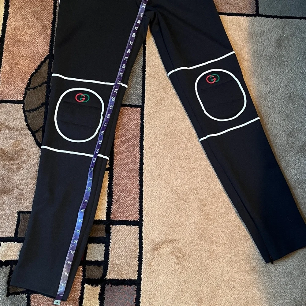 Gucci | Pants &amp; Jumpsuits | Gucci Womens Skinny Leg Pants Stretch Black ...